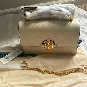 Bag Tory Burch of white mini size new with tag